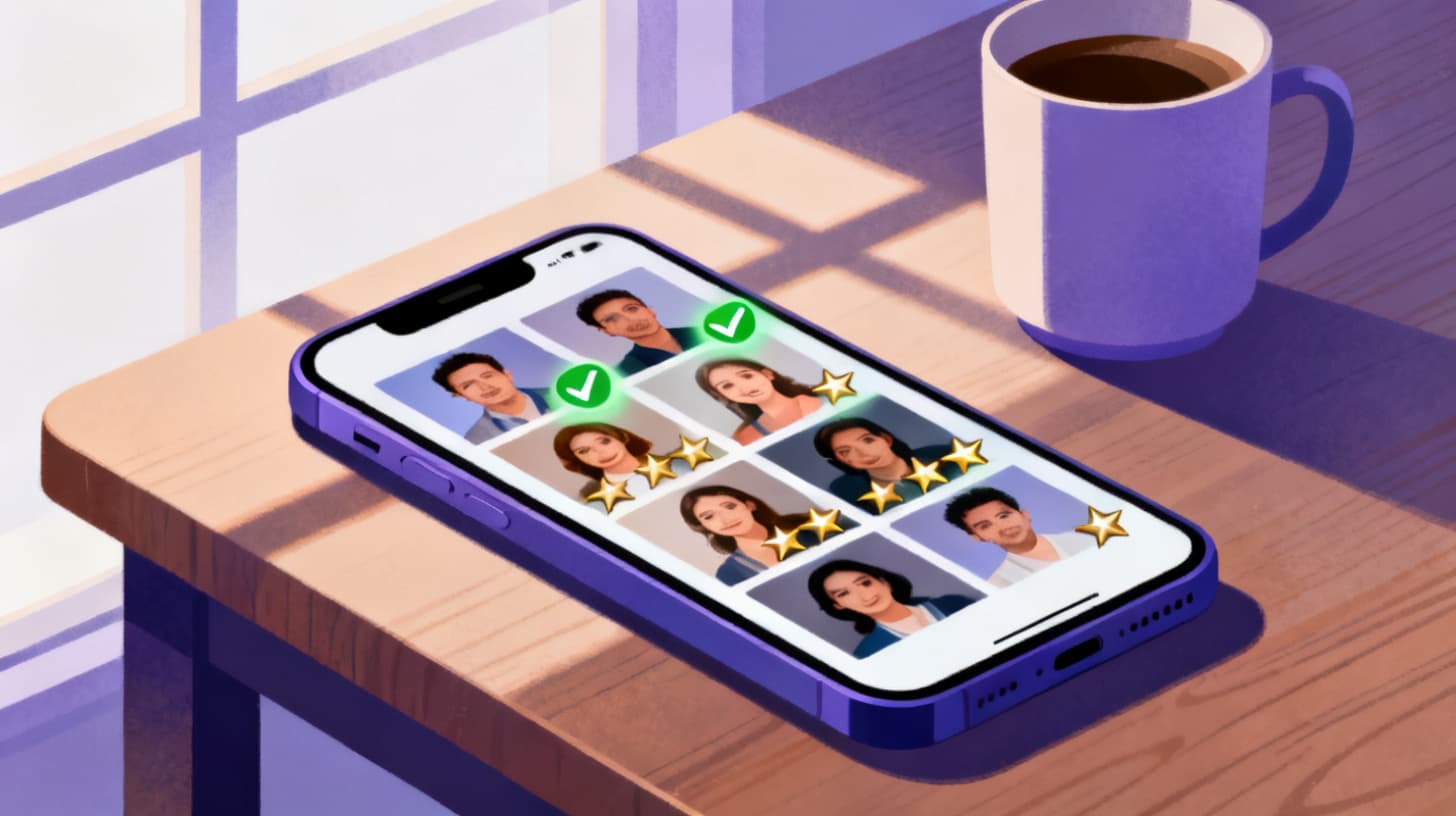 How to Pick the Best Dating Profile Photos Using AI