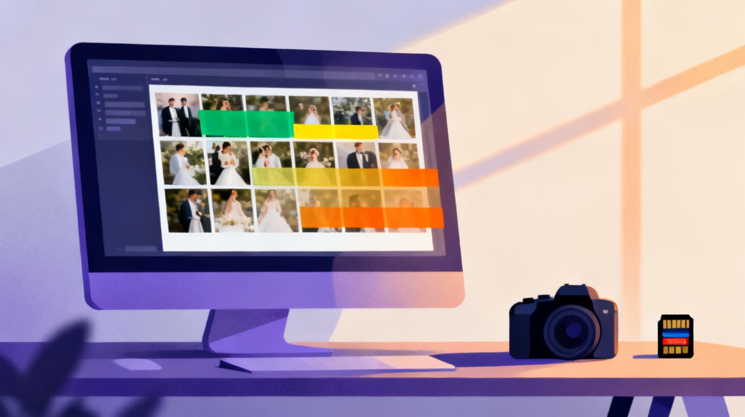 How to Cull Wedding Photos Faster with AI Selection Tools