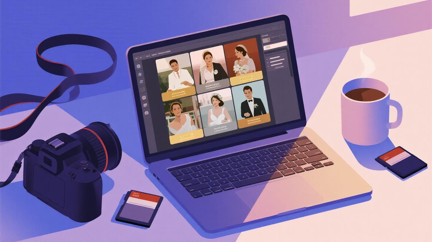 How to Cull Wedding Photos Faster Using AI Tools